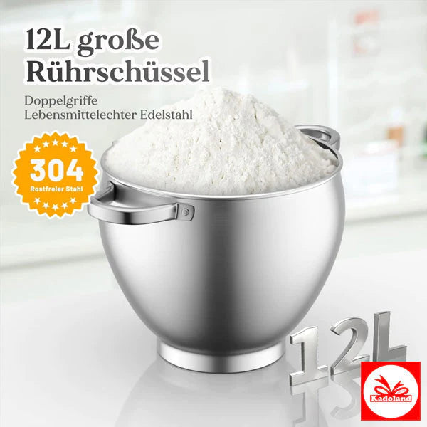 Kadoland Super Ikili - 12 Litre Hamur Makinesi + Kadoland Lahmacun Ve Bazlama Multigrill