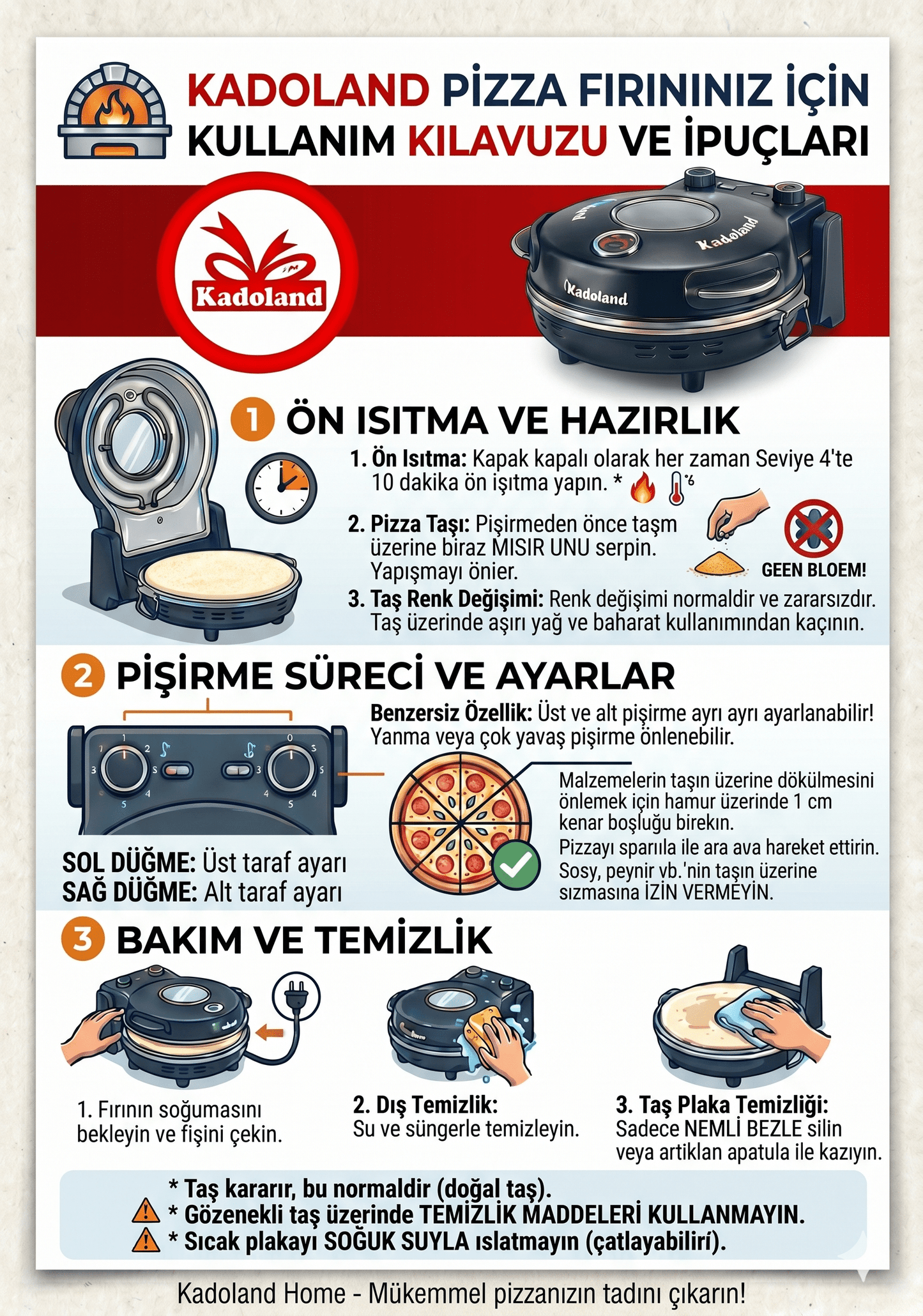 Kadoland Pizza Oven / Taş Fırın - GalaturQa