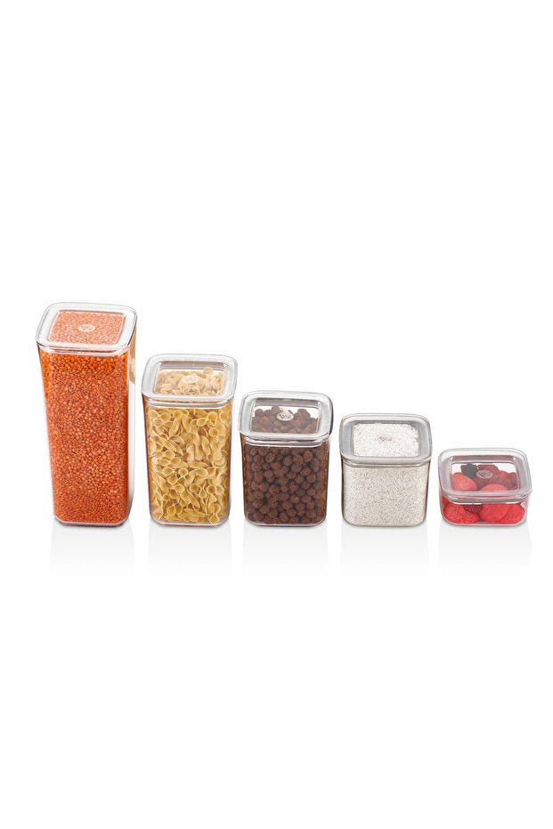 Sude Kare Saklama Kabı 5'li Set - GalaturQa