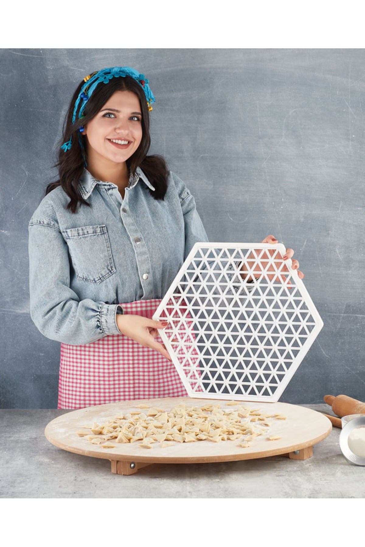 Mantı Kalıbı XL 40 cm - GalaturQa