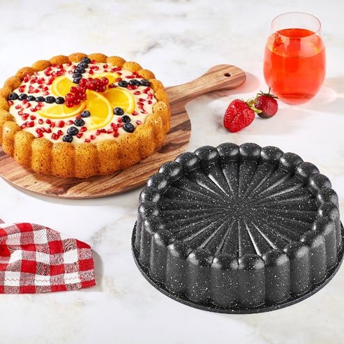 Kadoland Granit Döküm Kek Kalıbı - 26 cm - TART - GalaturQa